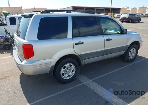 2005 Honda Pilot Lx from USA, damaged, VIN 2HKYF181X5H564401